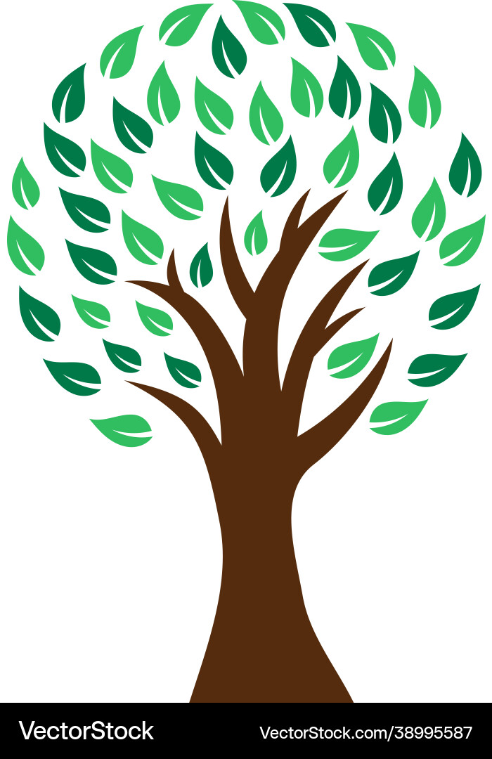 Tree icon design template Tree icon design template Vector Image