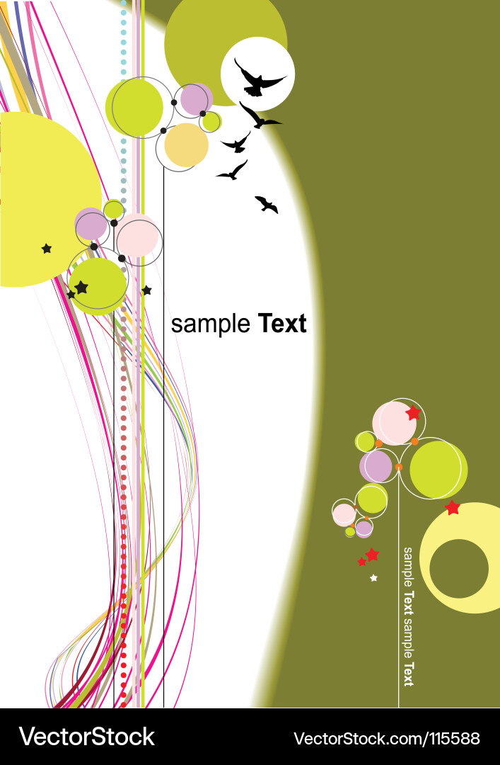 Abstract background Vector Image