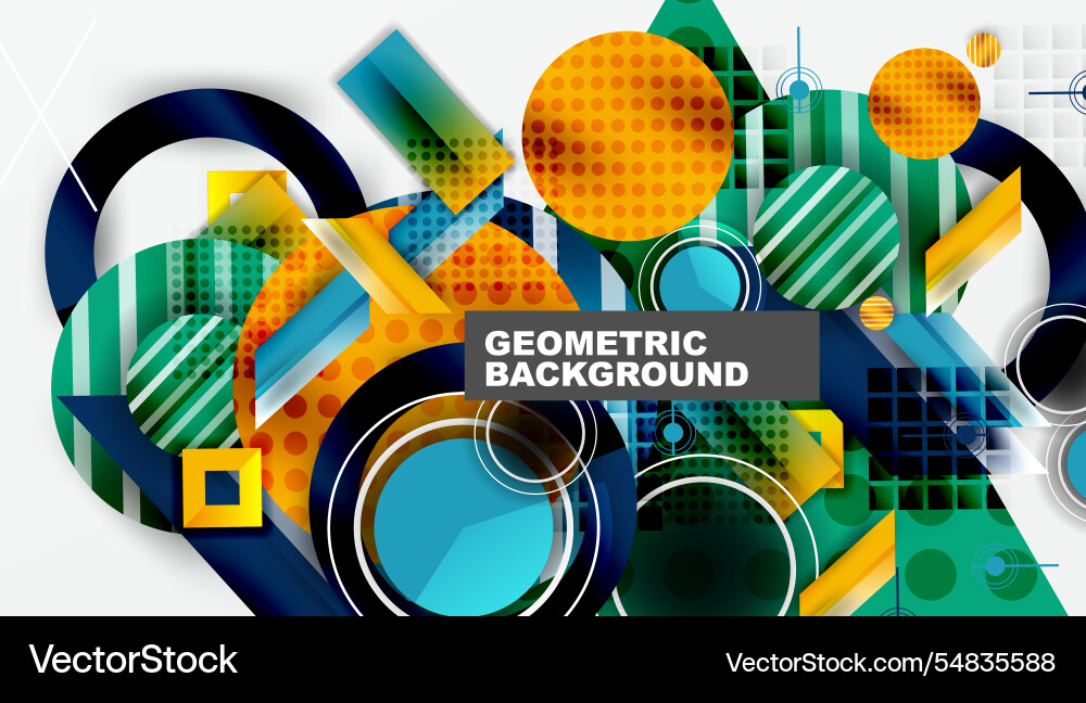Abstract design with layered geometric shapes Abstract design with layered geometric shapes vector image