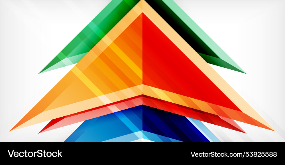 Arrows with 3d effect abstract background Arrows with 3d effect abstract background Vector Image