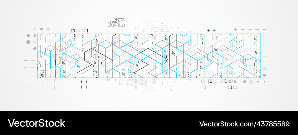 Abstrakte horizontale Technologie Hintergrund Abstrakte horizontale Technologie Hintergrund vektorbild