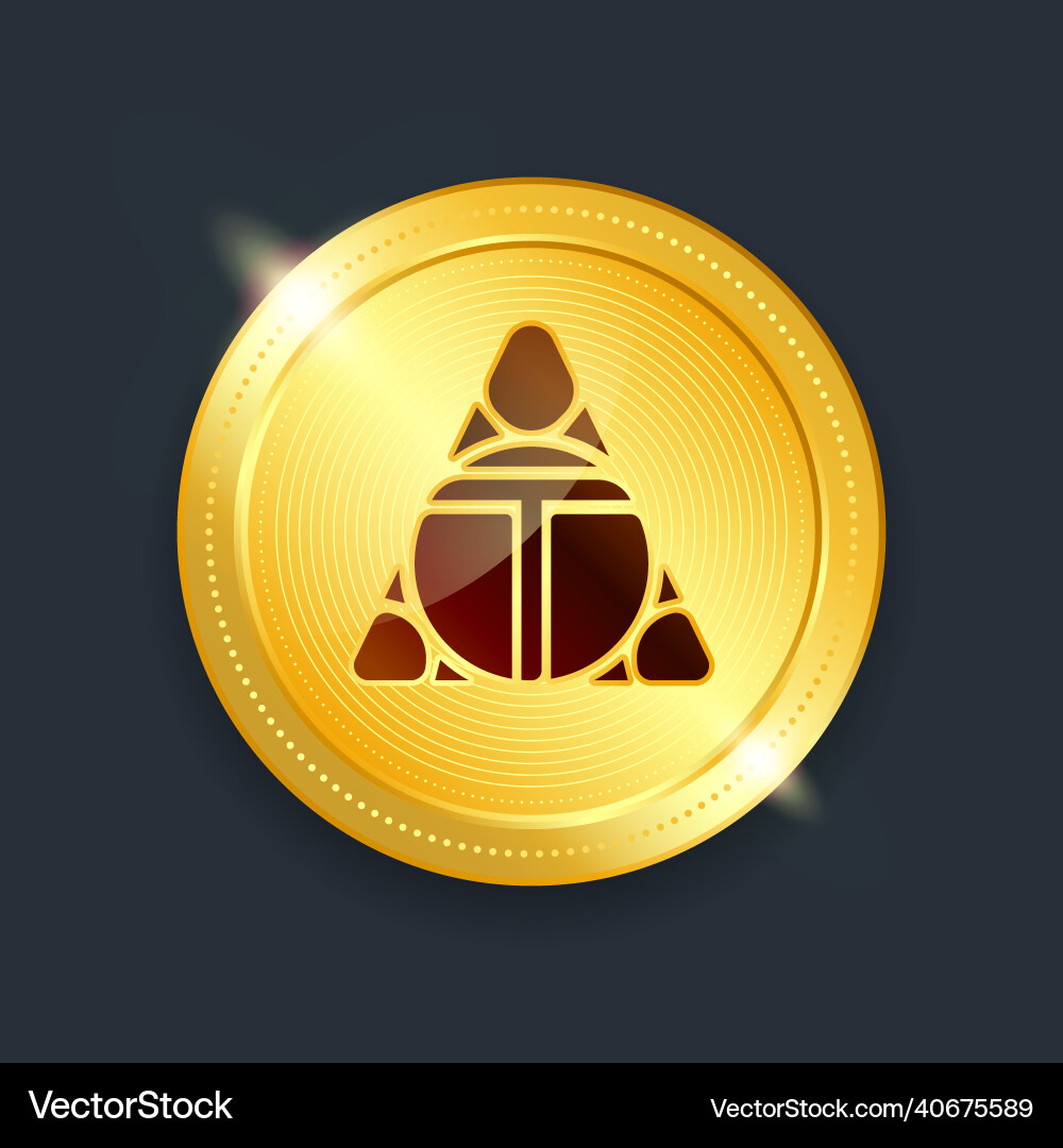 Crypto currency digital payment system blockchain Vector Image