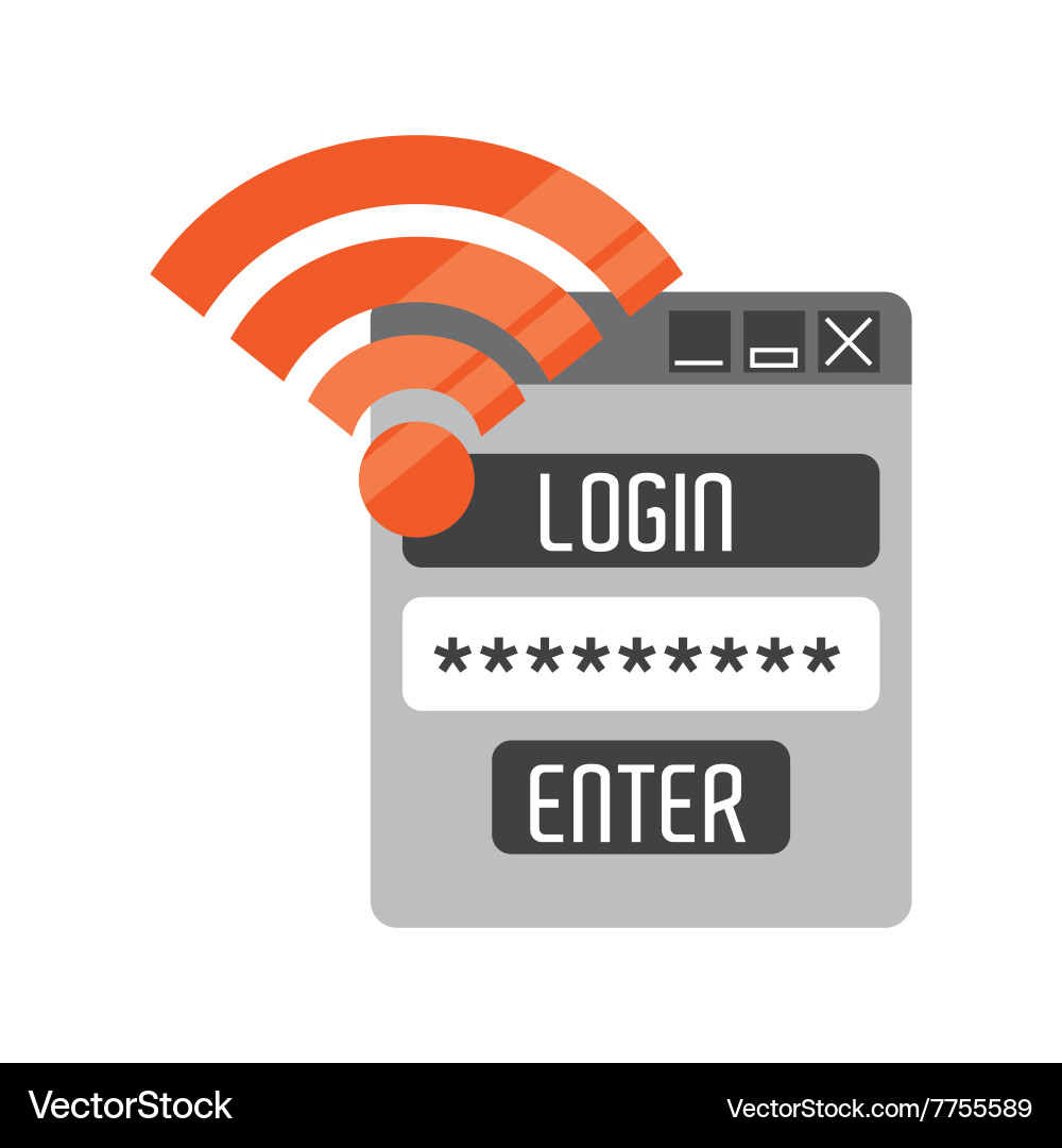 Security system design Vector Image