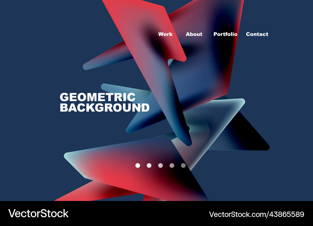 Shards Form Zusammensetzung abstrakte Hintergrund web Vektorbild