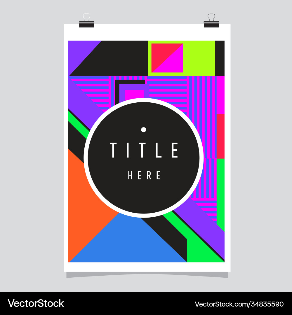 Abstract colorful geometric pattern background Abstract colorful geometric pattern background Vector Image