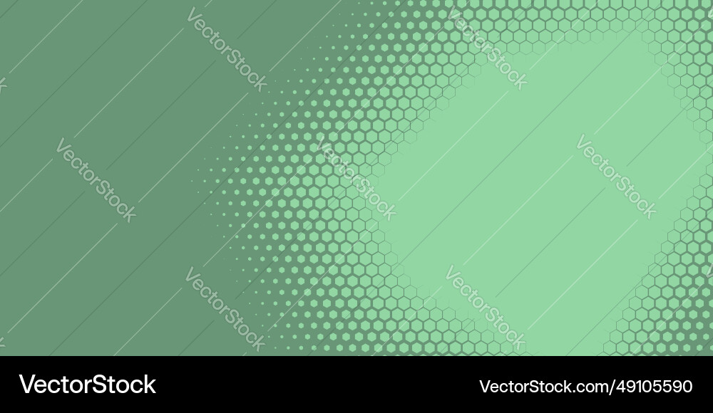 Geometric abstract hexagon two color background Vector Image