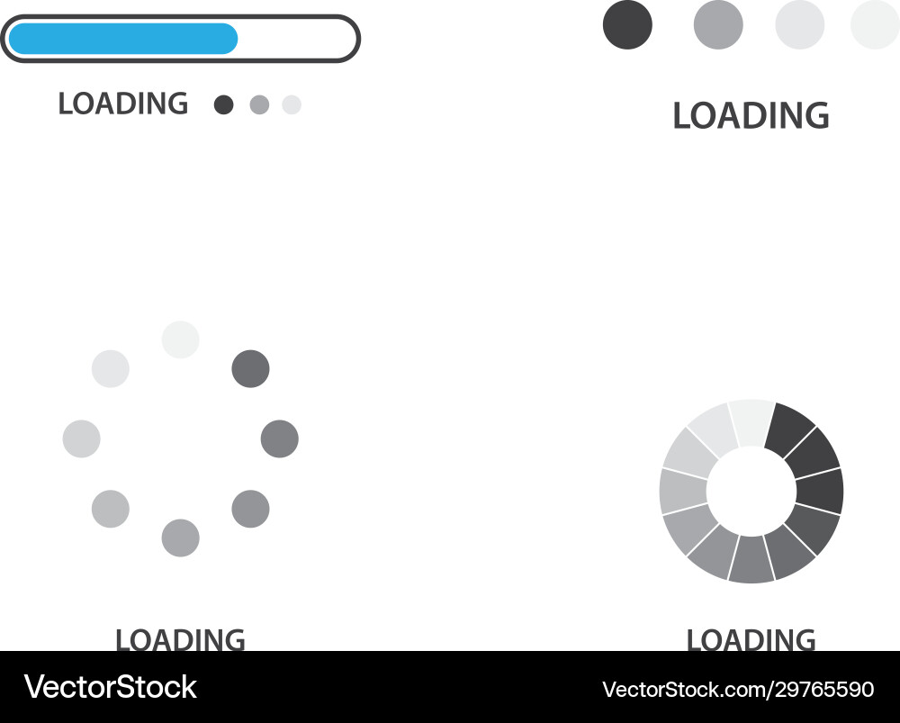 Loading indicator icon Vector Image