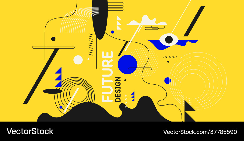 Modern backgrounds with abstract elements Modern backgrounds with abstract elements vector image