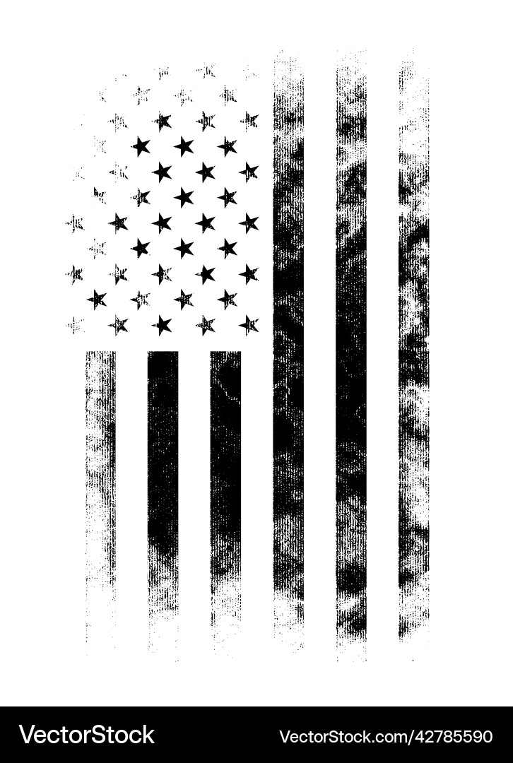 Stars and Stripes Patriotic SVG Vector Image