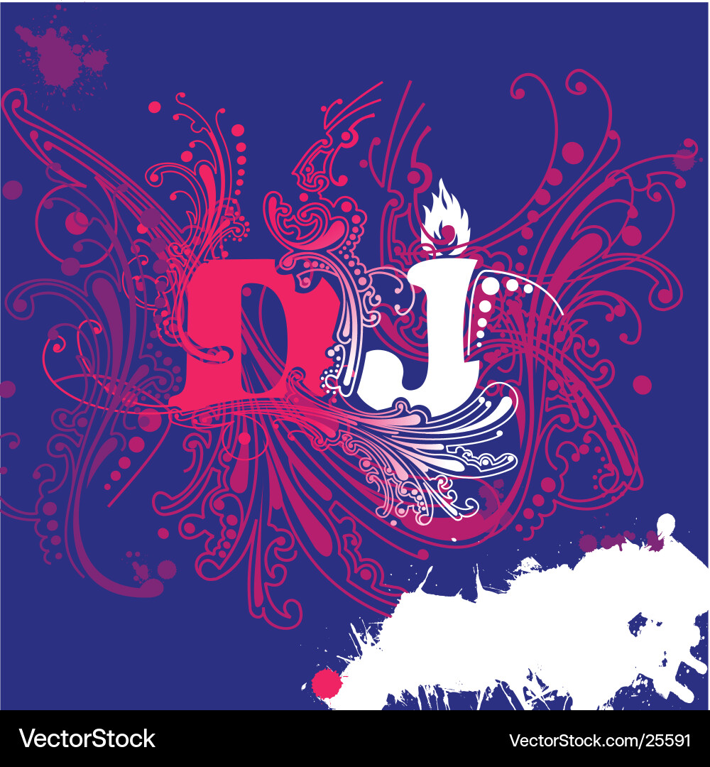 Dynamic Curves Background vector image