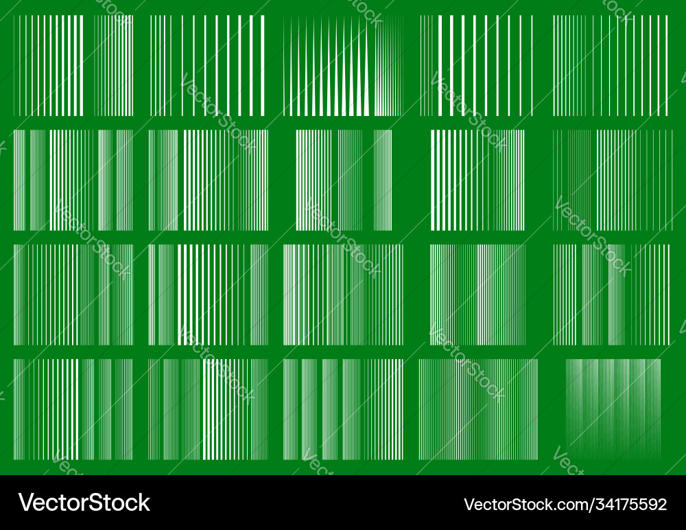 Halftone vertical straight parallel and random Vector Image