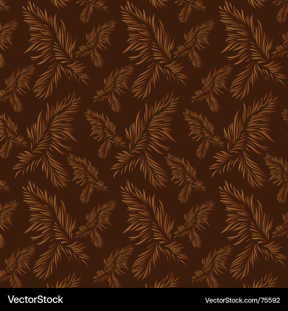Leaf seamless Vector Image