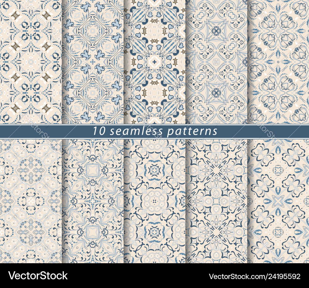 Persian Paisley Pattern Vector Image