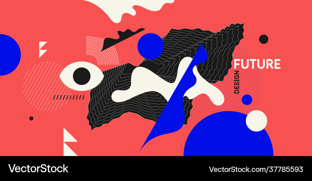 Modern backgrounds with abstract elements Modern backgrounds with abstract elements vector image