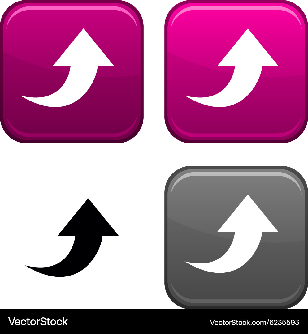 Upload button Vector Image