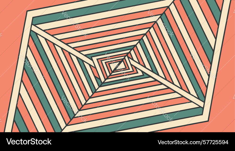 Abstract linear geometric pattern with dynamic vector image