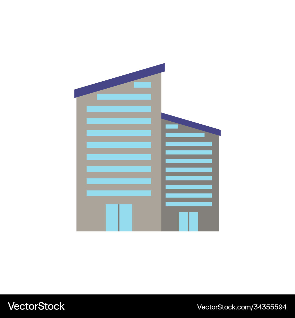 New building icon simple element from buildings Vector Image