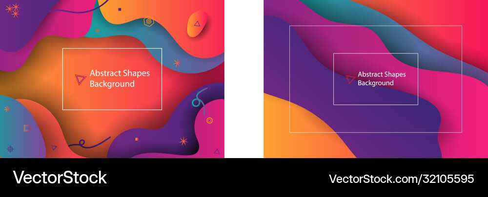 Abstract background with color elements fluid Abstract background with color elements fluid Vector Image