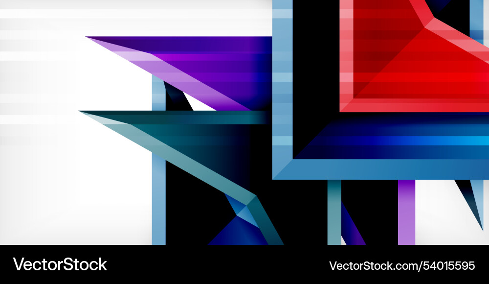 Arrows with 3d effect abstract background Arrows with 3d effect abstract background vector image