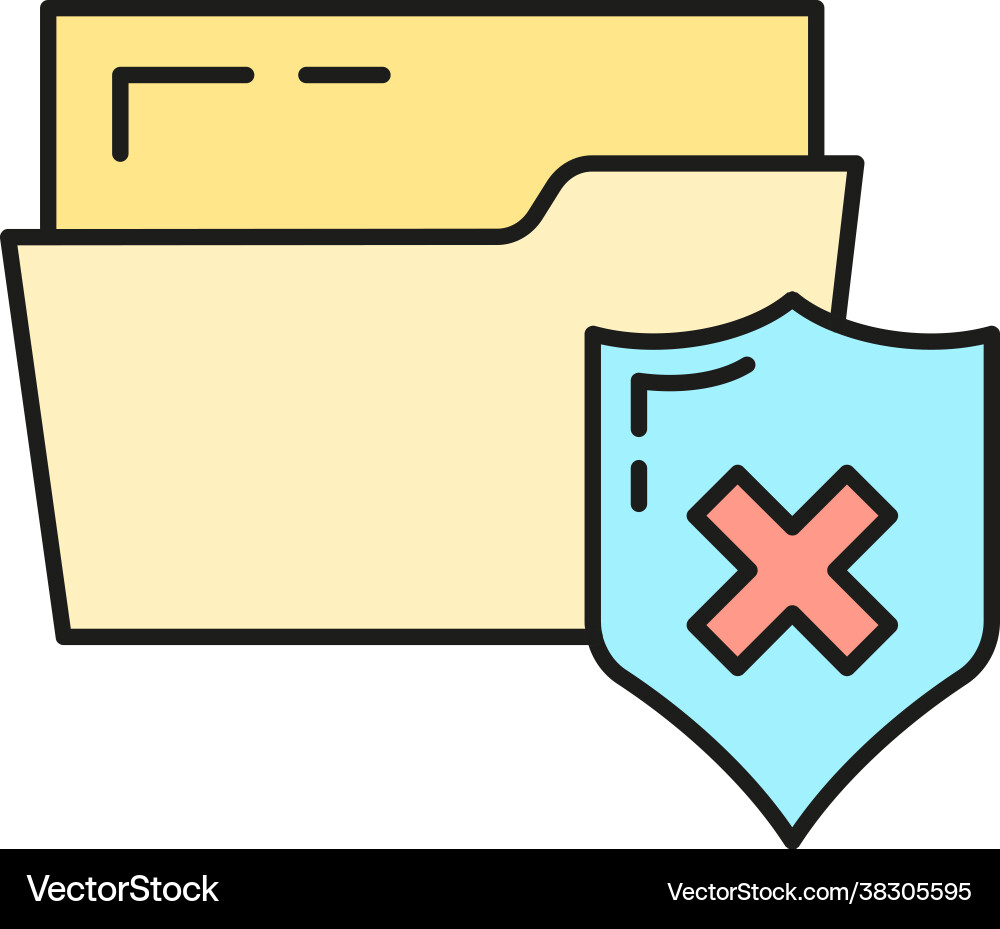 Folder online database cloud computer technology Folder online database cloud computer technology Vector Image