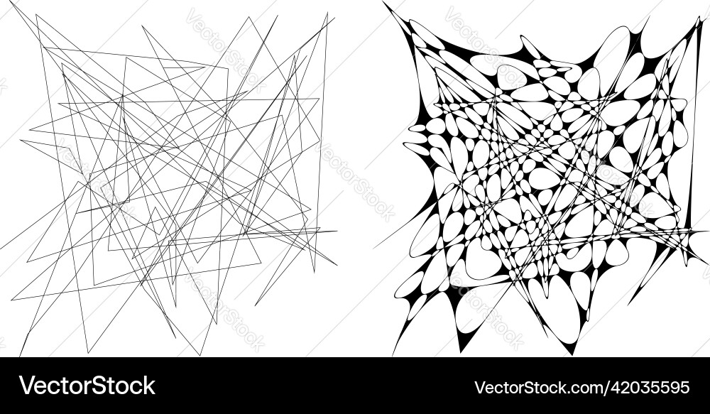 Matching pair of edgy geometric angular Matching pair of edgy geometric angular Vector Image