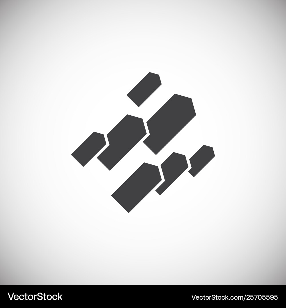 Performance icon on background for graphic and web Vector Image
