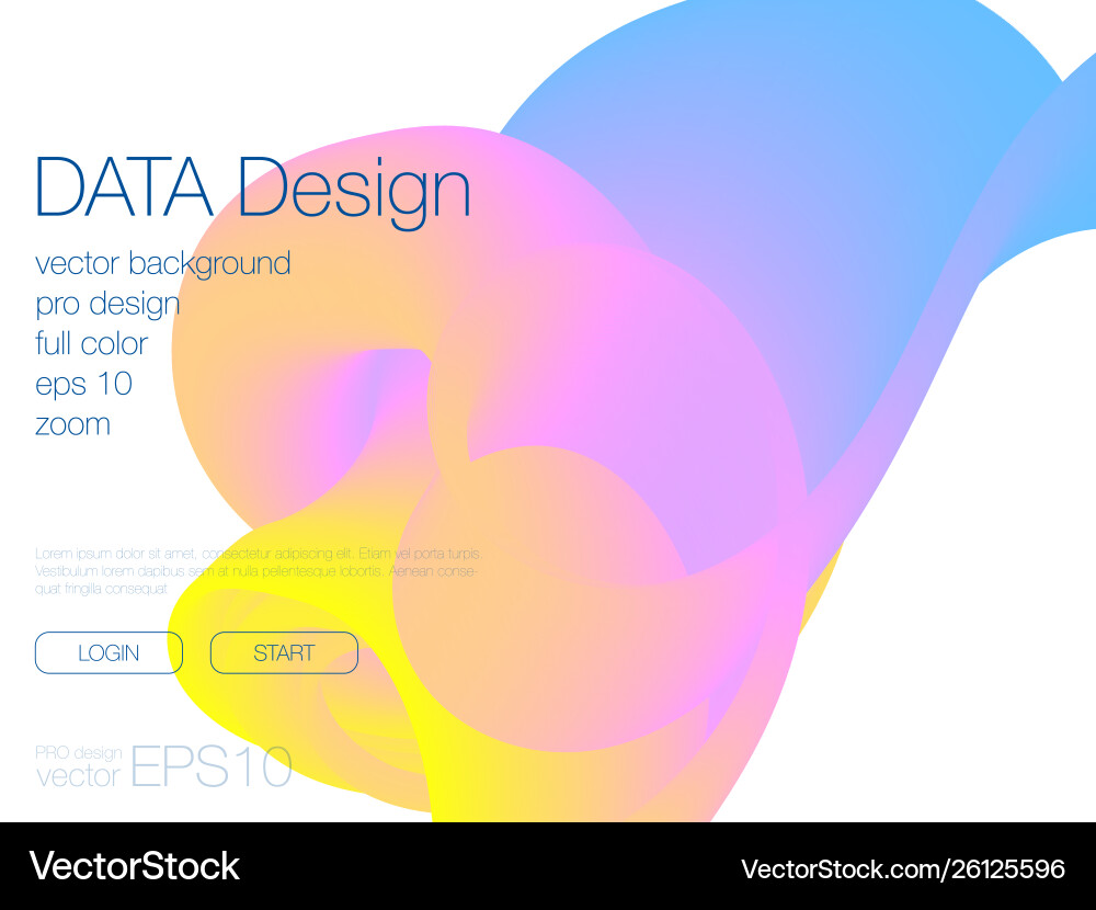 Abstract blend background template for web site Abstract blend background template for web site vector image
