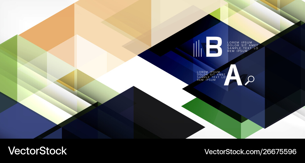 Abstract concept triangle graphic element Abstract concept triangle graphic element Vector Image