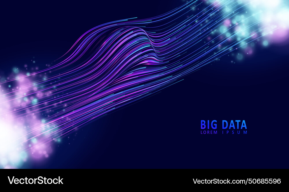 Data connection speed line Data connection speed line vector image