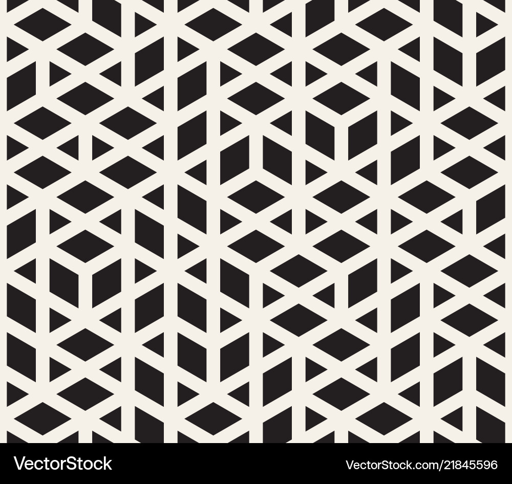 Geometric Lattice Pattern Vector Image