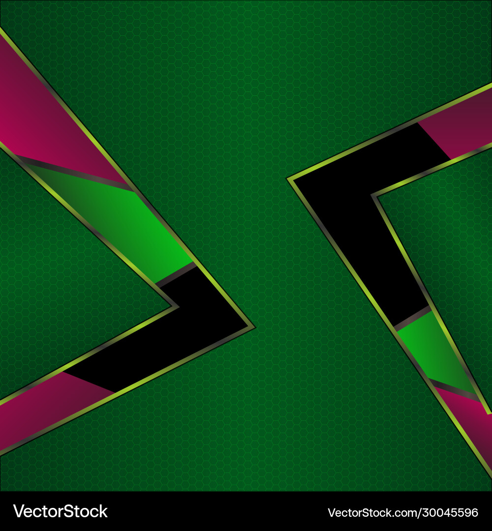 Image technological background with hexagons Vector Image