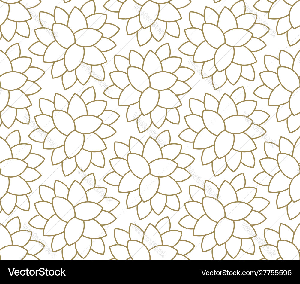 Seamless pattern with abstract geometric line Vector Image