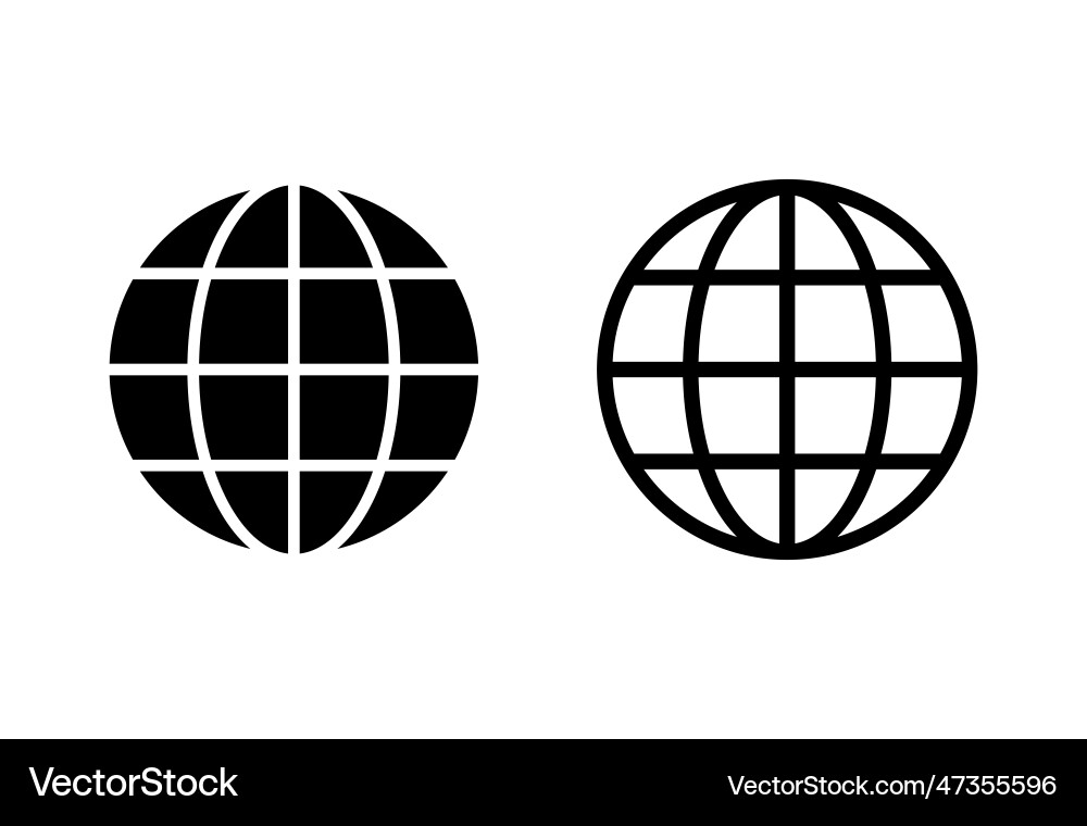 Web icon set go to click Web icon set go to click Vector Image