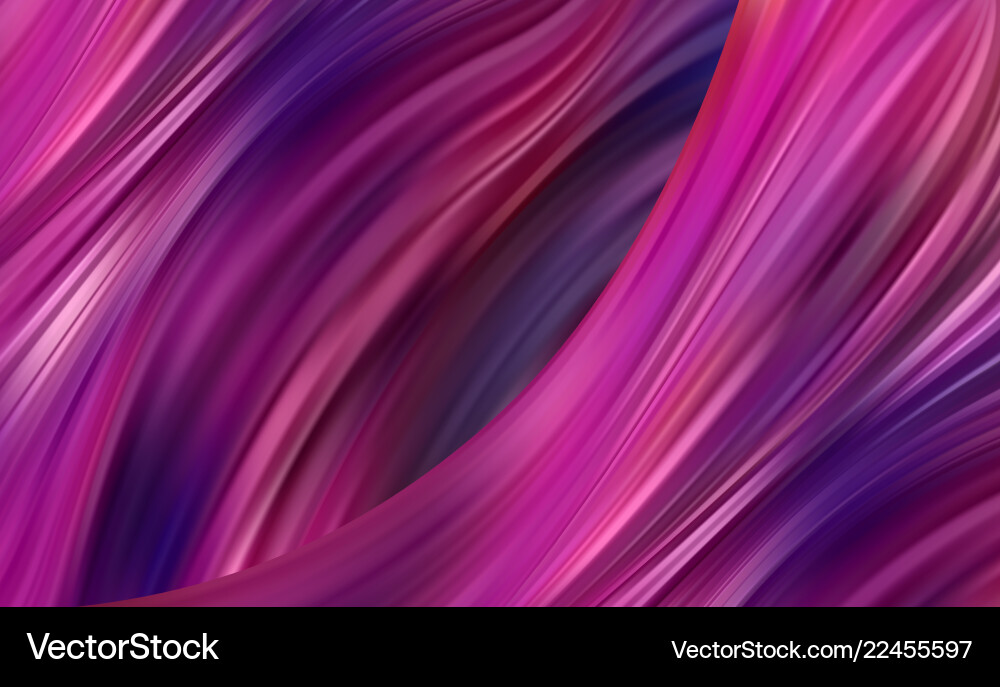 Abstract Color Flow Background Vector Image
