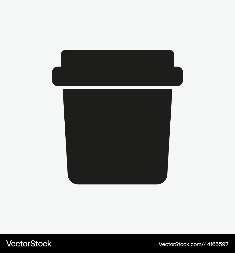 Delete symbol trash icon template for web Delete symbol trash icon template for web Vector Image