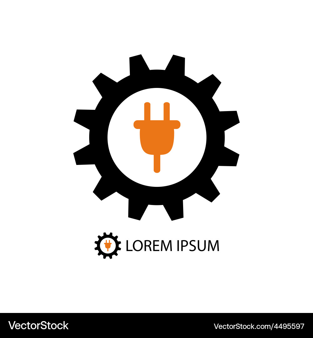 Energy Supply Logo Vector Image