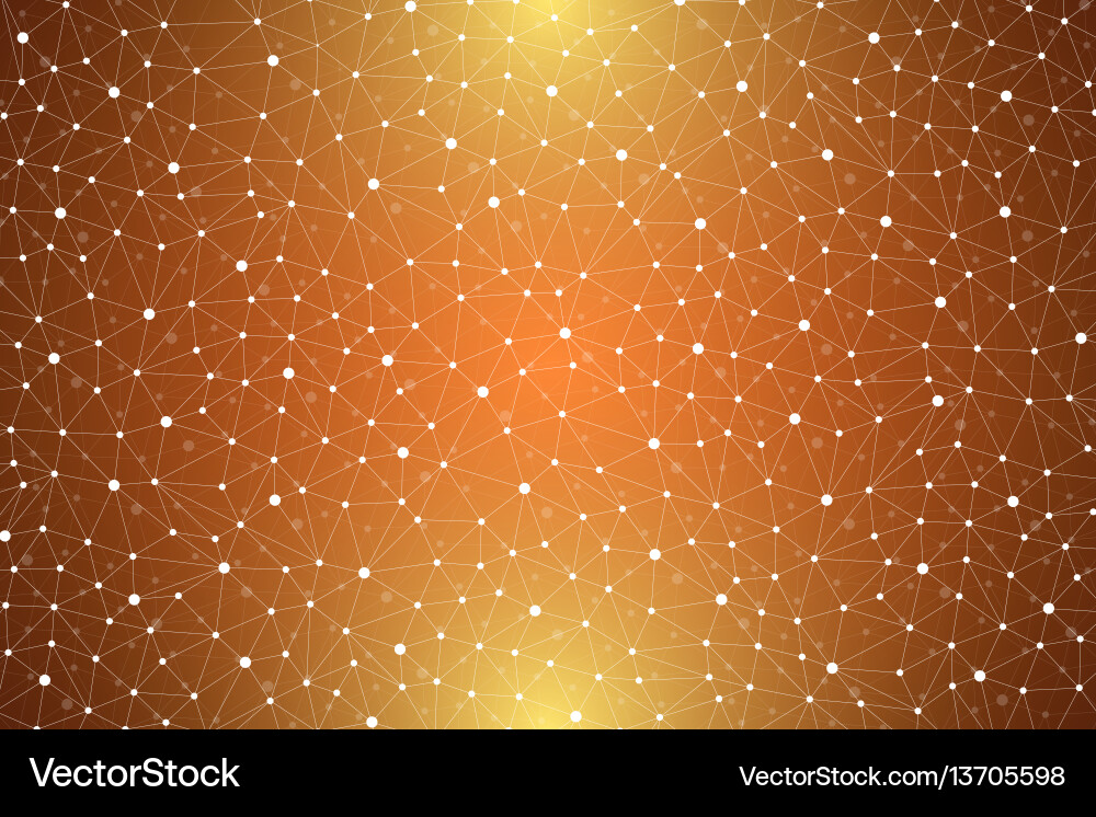 Connected Line Grid Background Vector Image