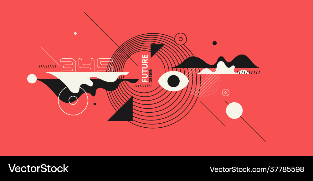 Modern backgrounds with abstract elements Modern backgrounds with abstract elements vector image