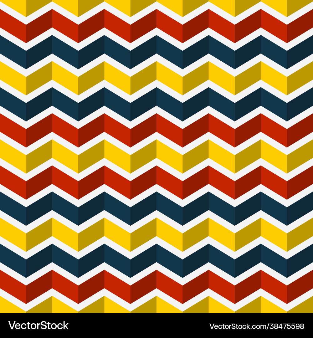 Seamless chevron pattern background Seamless chevron pattern background vector image