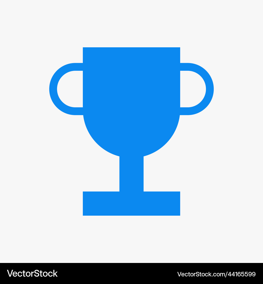 Trophy icon template for web computer and mobile Trophy icon template for web computer and mobile Vector Image