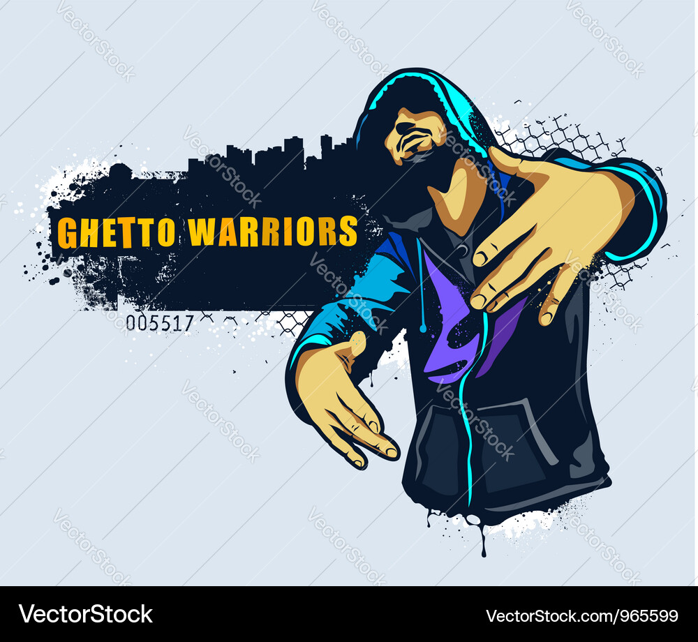 Urban Street Gangster vector image