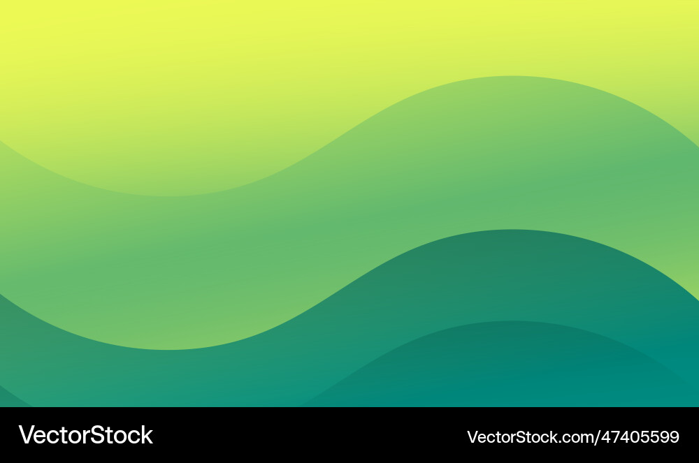 Wave gradient background design modern abstract vector image