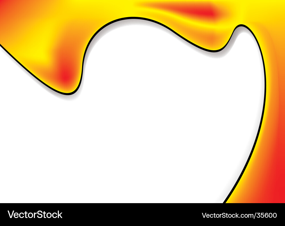 Dynamic Paint Swirl Vector Image