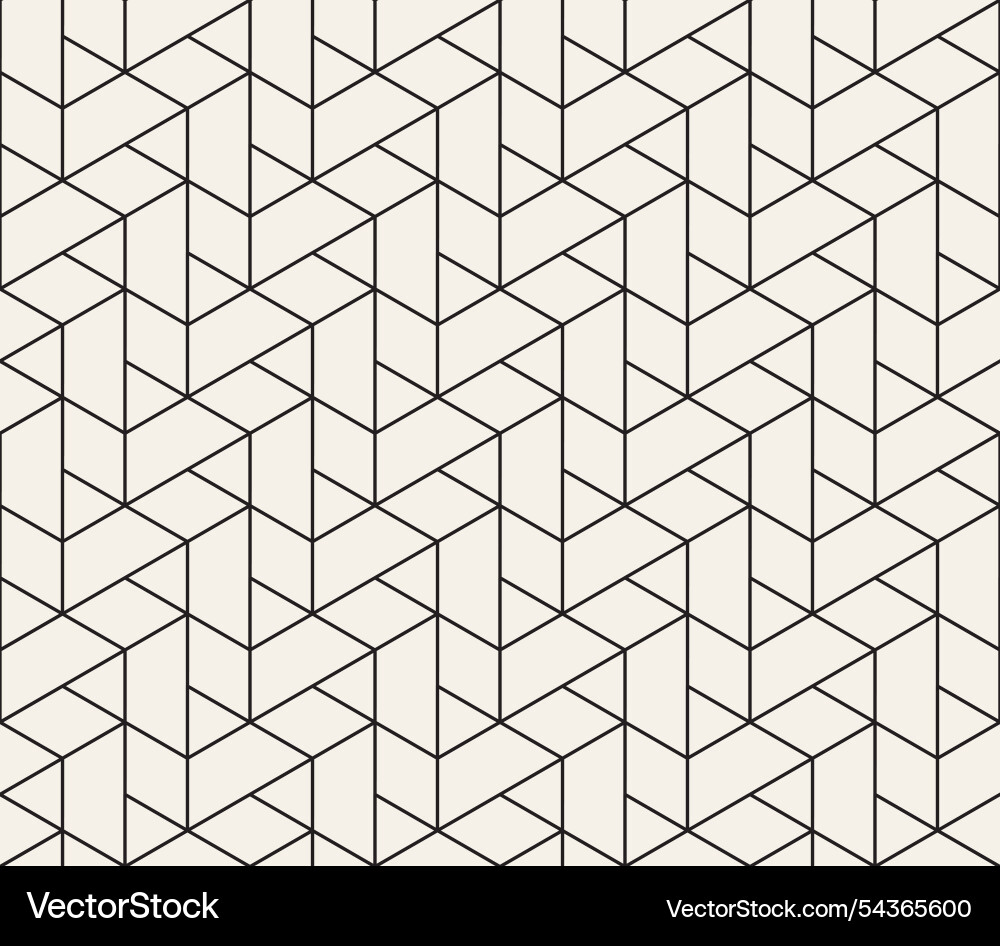 Seamless pattern repeating geometric elements Vector Image