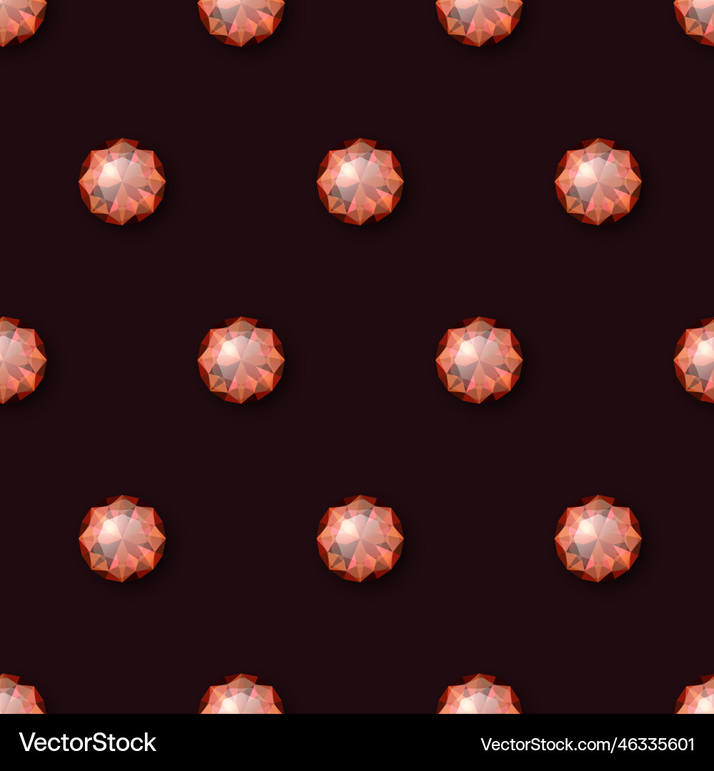 Seamless pattern with red 3d realistic Seamless pattern with red 3d realistic vector image