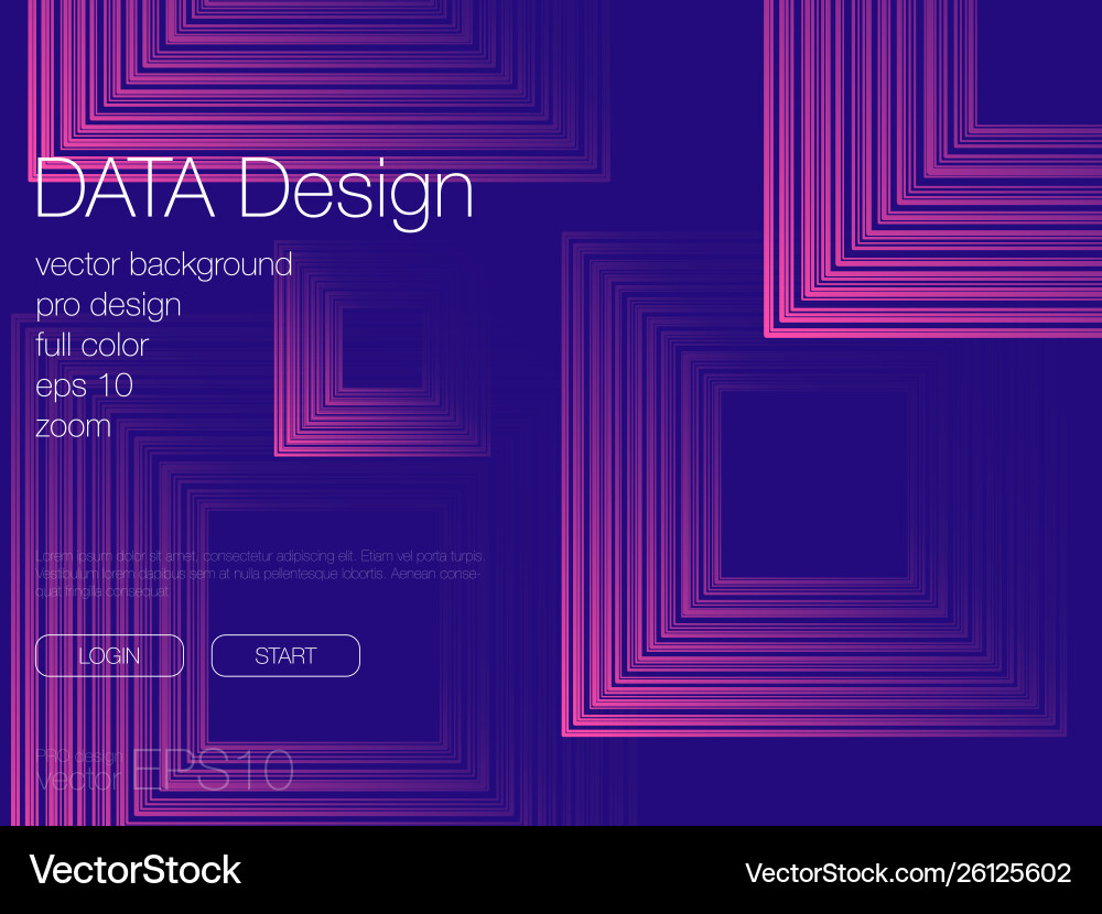 Abstract blend background template for web site Vector Image