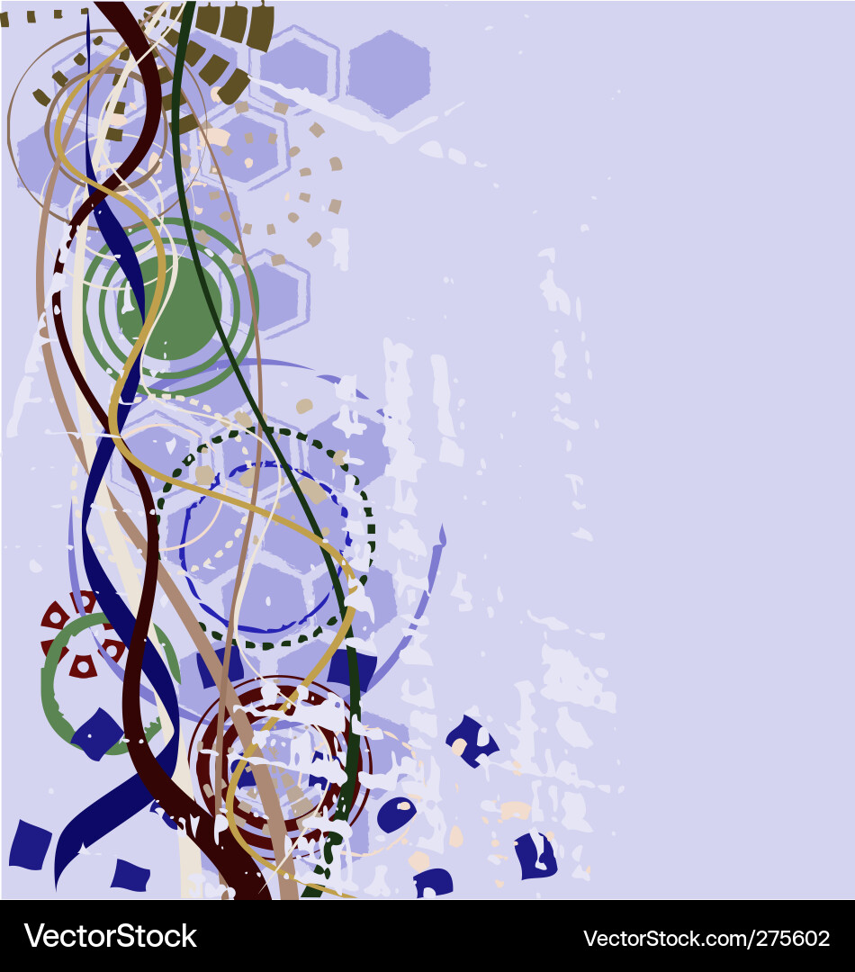 Dynamic Colorful Abstract Background Vector Image