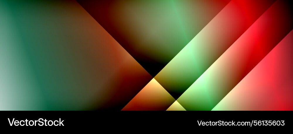 Abstract gradients form dynamic lines red green Abstract gradients form dynamic lines red green Vector Image