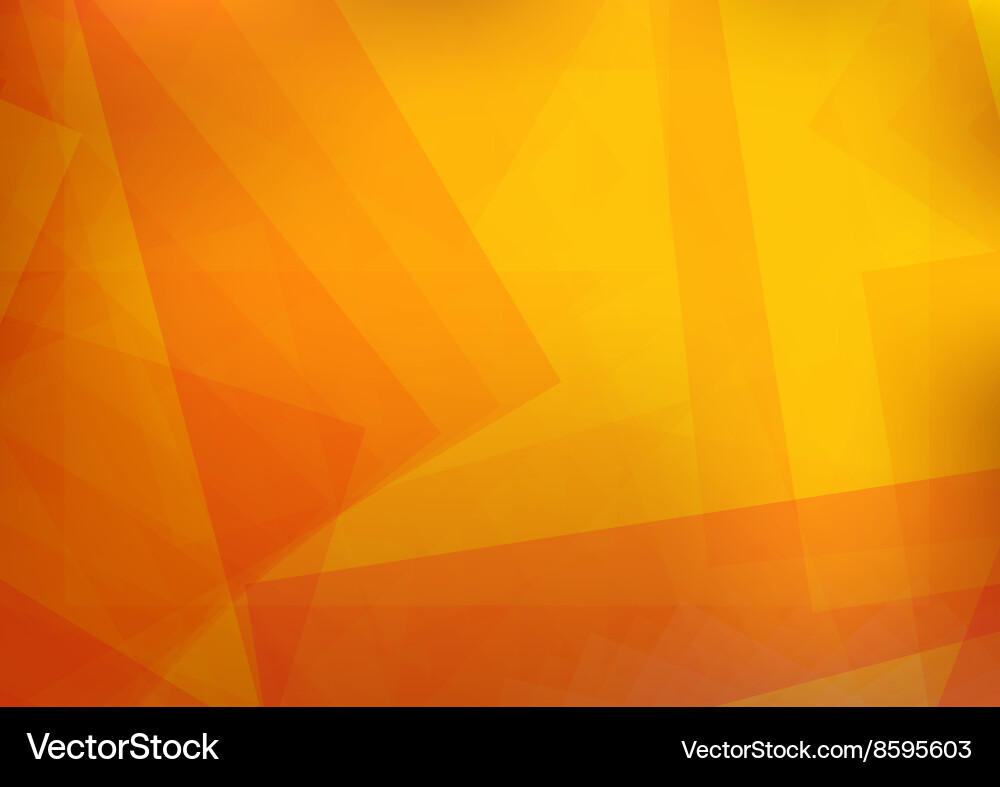 Dynamic Orange Geometric Background Royalty Free Vector