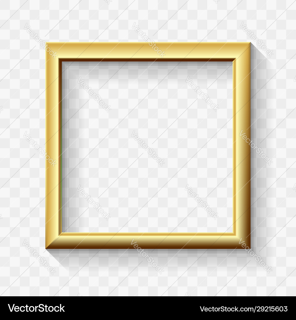 Golden modern frame border design – Royalty-Free Vector | VectorStock, image size:1000x1080